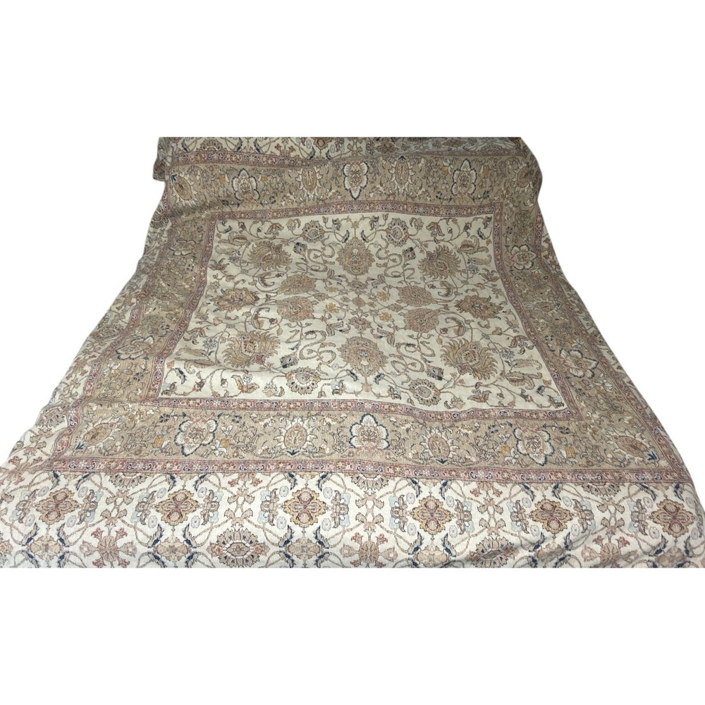 Ralph Lauren Northern Cape Paisley Queen Duvet Cover Neutral Persian Tapestry‎